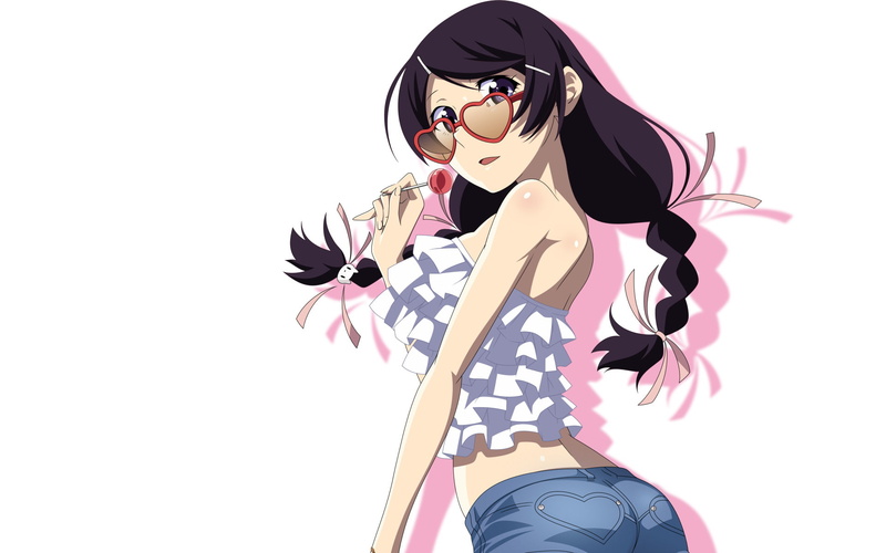 1080P, Monogatari (Series), Anime, Tsubasa Hanekawa