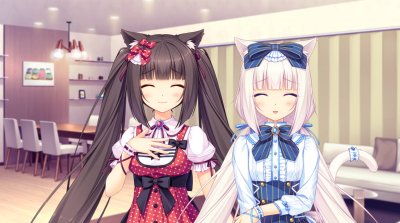art and craft, 720P, toy, focus on foreground, day, doll, Vanilla (Neko Para), Chocolat (Neko Para), leisure activity, real people, illuminated, mannequin