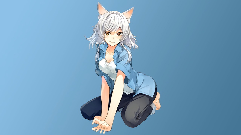 Monogatari (Series), Anime, Tsubasa Hanekawa, Black Hanekawa, 1080P