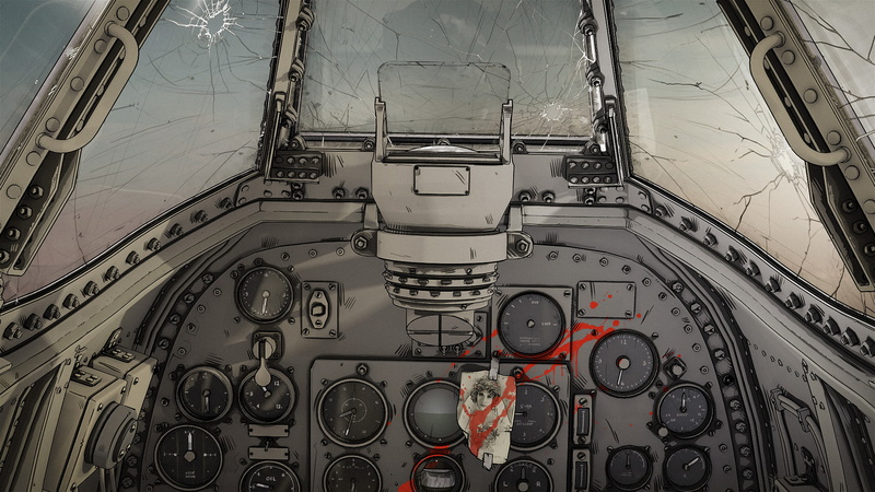 music, airplane, 1080P, Paths Of Hate, Gunships, fury, digital art