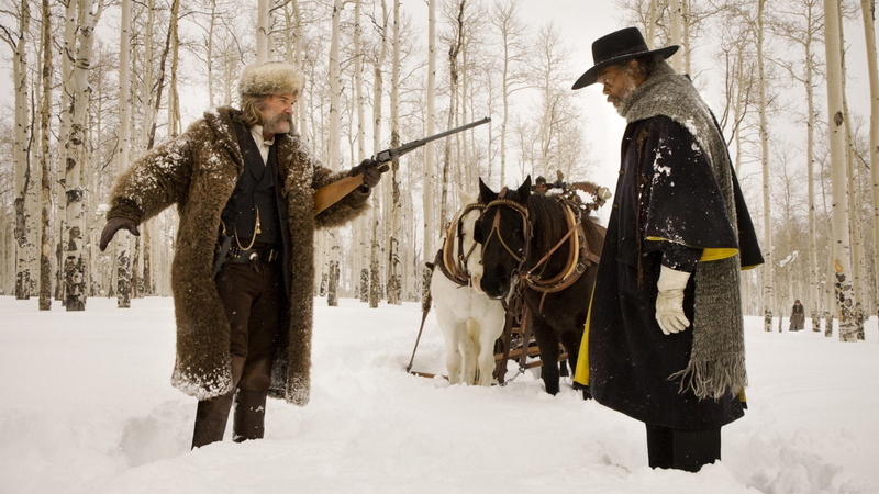 Kurt Russell, The Hateful Eight, 1080P, Movie, Samuel L. Jackson