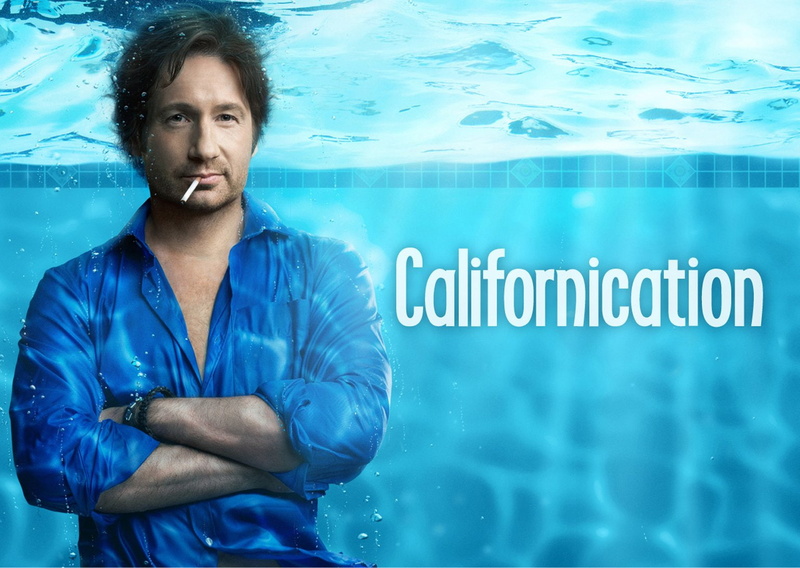 Californication, 720P, Hank Moody, men, David Duchovny, blue, TV Show, s, shirt, dress