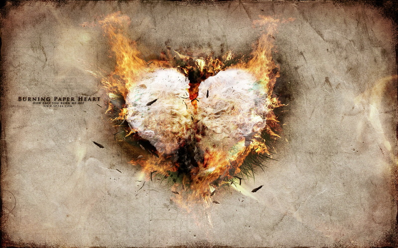 hd, love/hate, 1080P, heart, fire