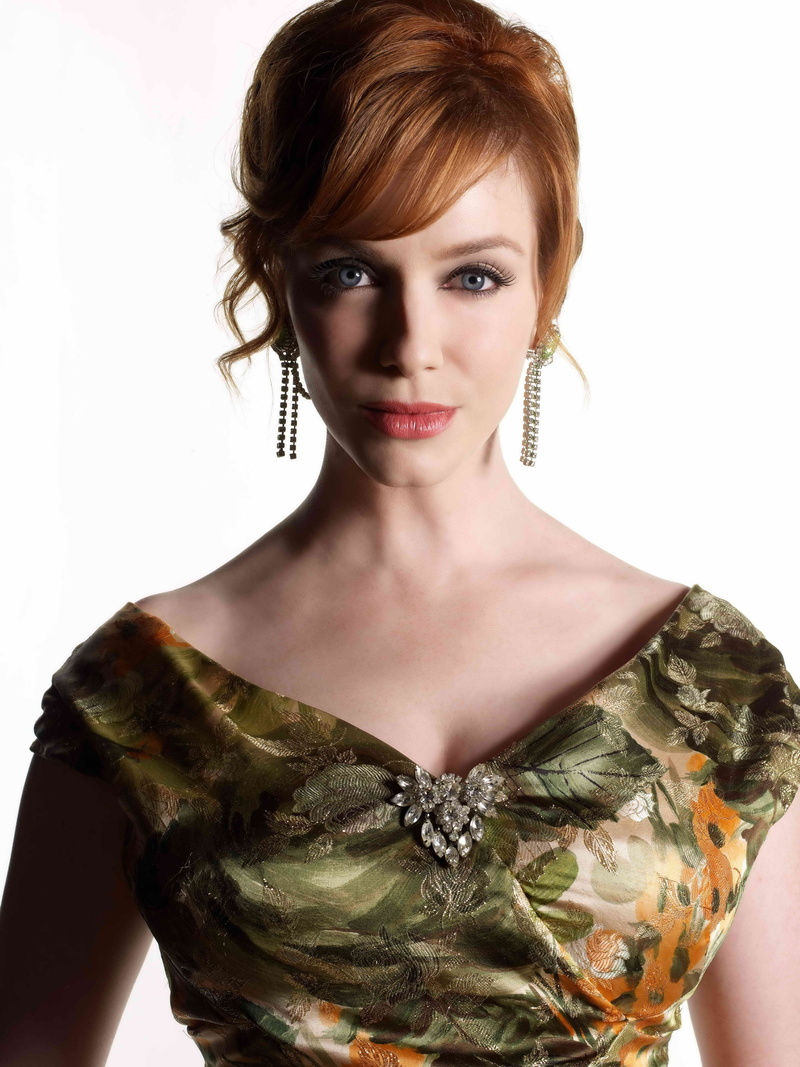 actress, redhead, 5K, Christina Hendricks, women