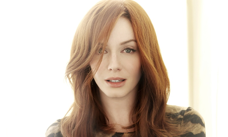 long hair, adult, headshot, cut out, looking at camera, one person, front view, 2K, redhead, Christina Hendricks, copy space, hair, teenager, white background