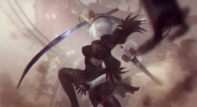 1080P, NieR: Automata, Video Game, YoRHa No.2 Type B