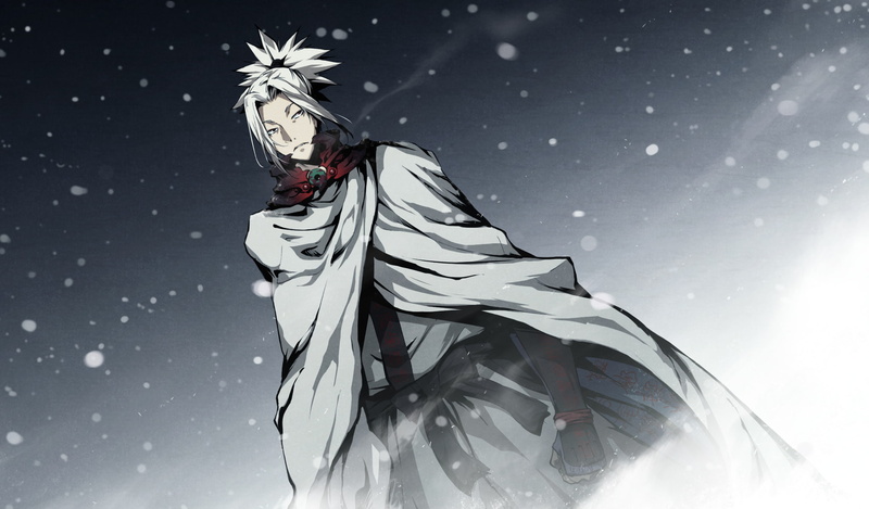 kajiri, keishirou, kyougetsu, kagura, 1080P, game, kamui, cape, snow, yuusuke
