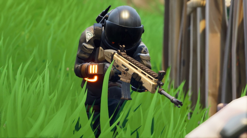 weapon, machine gun, video games, aiming, selective focus, nature, plant, screen shot, photography themes, military, 1080P, security, gun, day, rifle