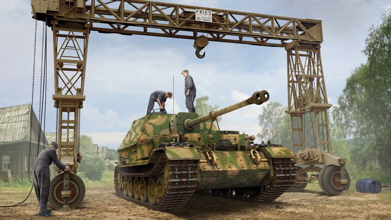 German heavy, Fries Kran, Valery Petelin, Ferdinand, crane, Strabokran, the Wehrmacht, 1080P, SAU, Tank fighter, Sd.Car.184, self-propelled artillery