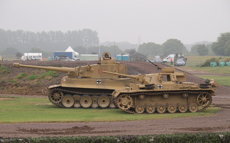1080P, tanks, war, lillies, tiger, wehrmacht, pzkpfw, iii, world
