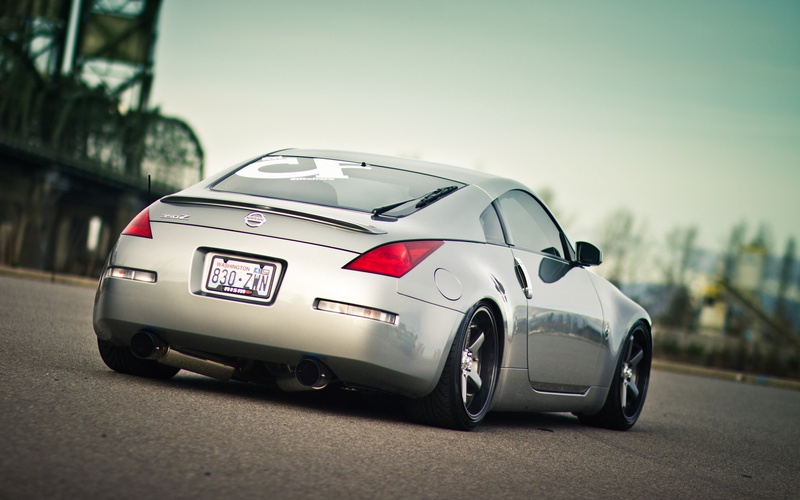 car, Nissan 350Z, Nissan, 2K, vehicle, silver cars, JDM