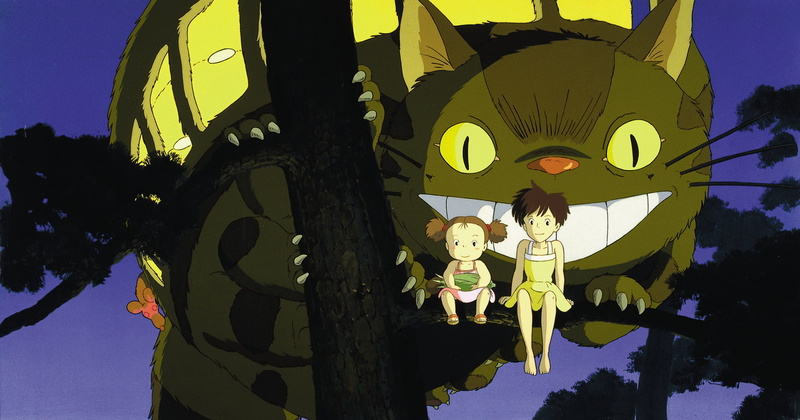 My Neighbor Totoro, Catbus (My Neighbor Totoro), Satsuki Kusakabe, Movie, 1080P, Mei Kusakabe