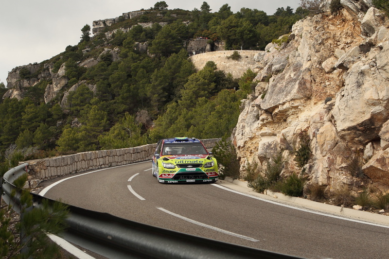 focus, racing, asphalt, races, w, cars, roads, world, hd, vehicles, ford, Rally, Spain, championship, wrc, 4K, art