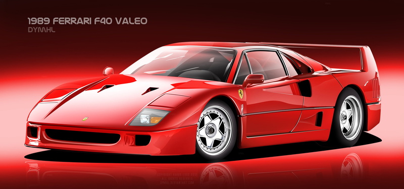 f40, valeo, ferrari, 2K