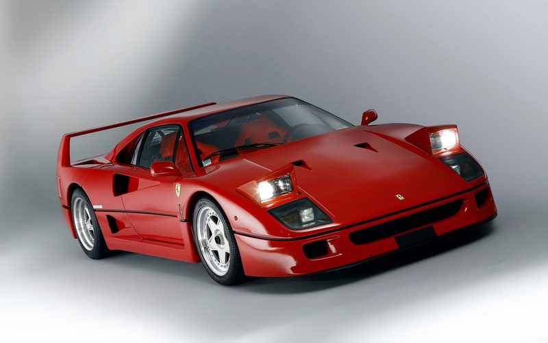 car, Ferrari F40, 1080P