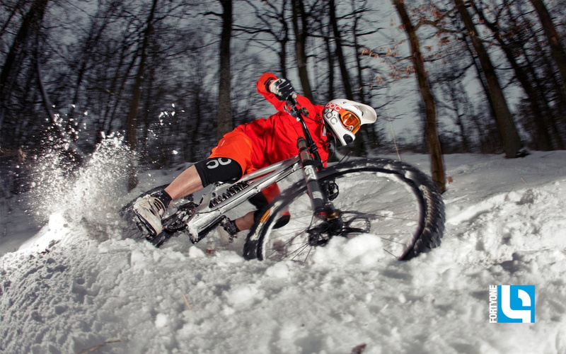 ice, motion, landscape, recreational Pursuit, rider, cycling, outdoors, riding, action, cold - Temperature, s, cold temperature, mountain, forest, clothing