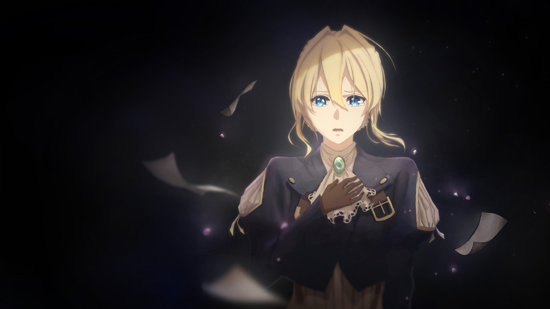 Violet Evergarden, Anime, 4K, Violet Evergarden (Character)
