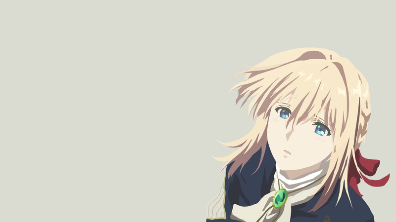 1080P, Violet Evergarden, Anime, Girl, Violet Evergarden (Character)