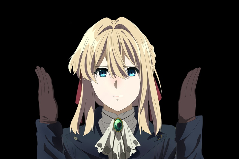 headshot, studio shot, Violet Evergarden, hair, Violet Evergarden (Character), creativity, obscured face, Anime, human representation, men, 1080P, indoors