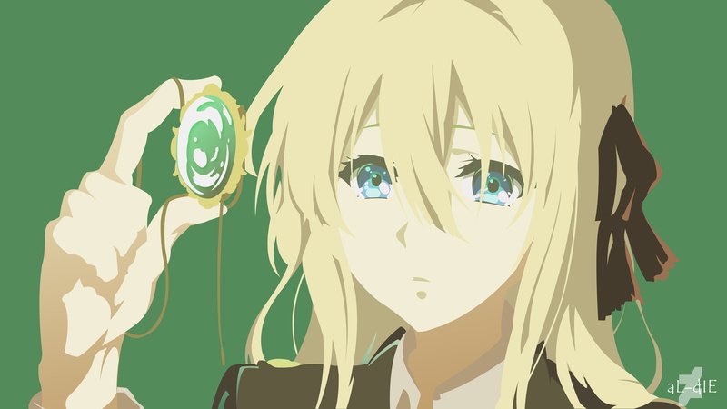 Violet Evergarden, Anime, 4K, Violet Evergarden (Character)