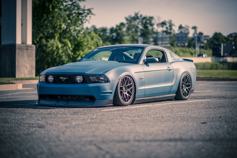 vintage car, wealth, wheel, mode of transportation, road, street, land vehicle, tuning, luxury, city, Ford Mustang, coupe, motor vehicle, blue, nature