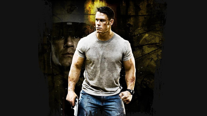 portrait, real people, young adult, Movie, young men, John Cena, leisure activity, The Marine, indoors, confidence, three quarter length, adult, one person
