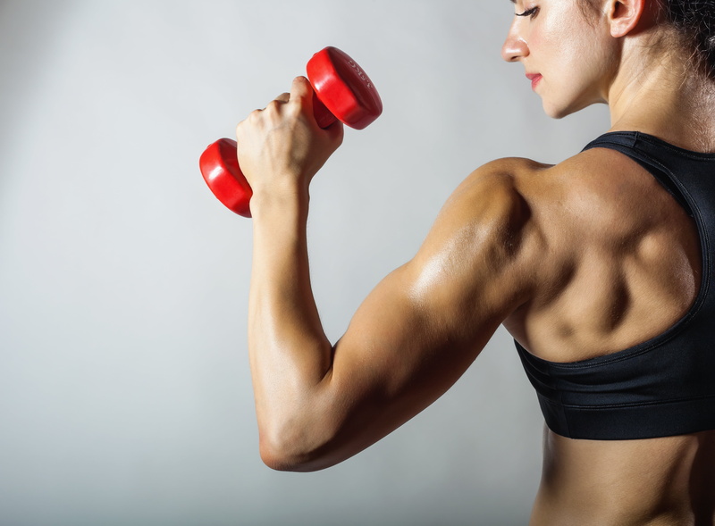 indoors, muscular build, wellbeing, fitness, sport, pose, bicep, young adult, hand, effort, exercising, vitality, determination, shirtless, adult, masculinity