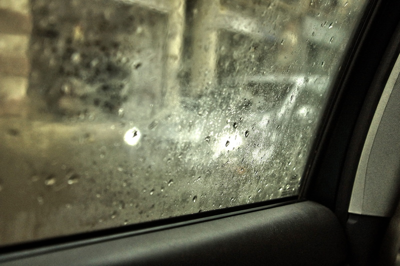 glass - material, water, close-up, no people, windshield, raindrop, rainy season, wet, indoors, mode of transportation, land vehicle, rain, drop, vehicle interior