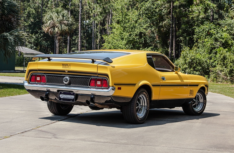 fastback, cars, yellow, 2K, mustang, mach-1, ford, 1972