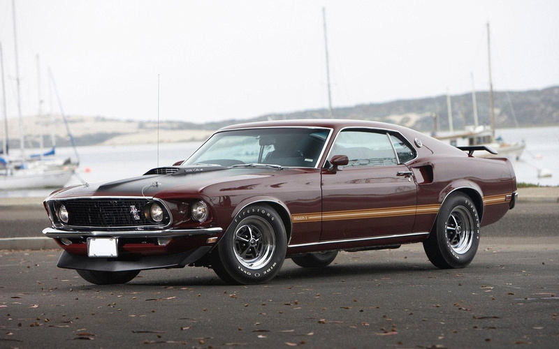 Fastback, Ford Mustang Mach 1, Ford, 1080P, Muscle Car