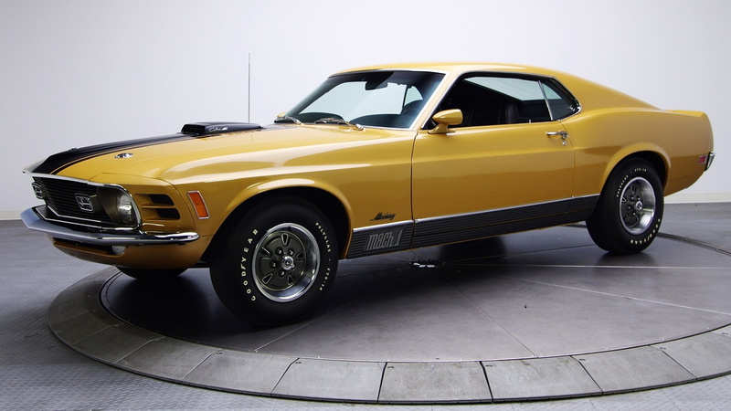 Ford, Ford Mustang Mach 1, Muscle Car, Fastback, 1080P