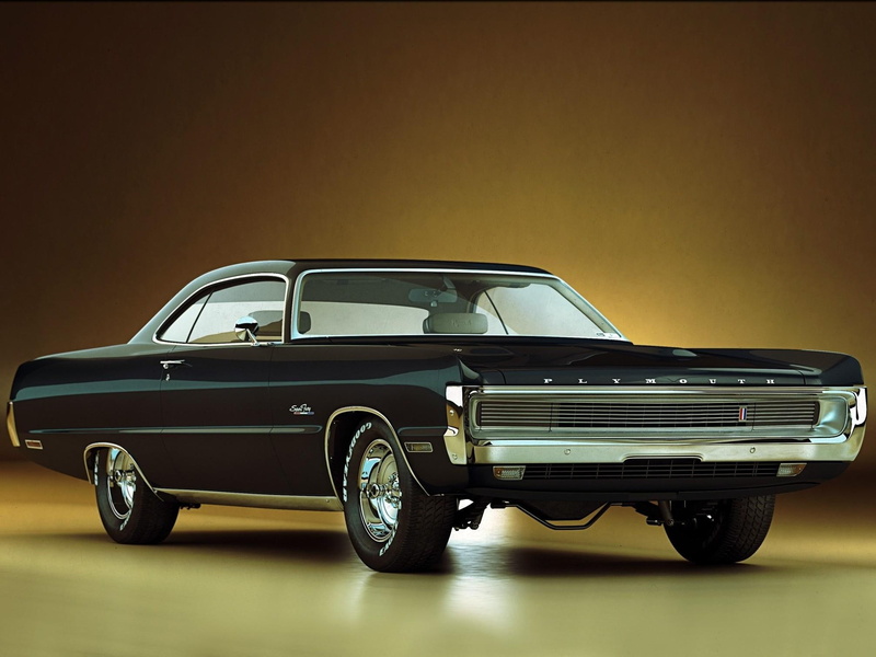 plymouth, gt, classic, antique, fury, cars, sport, 1970, 1080P, automobile