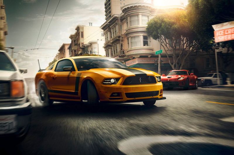 1080P, motion, architecture, mode of transportation, Sun, San Francisco, Boss, Street, on the move, Drifting, yellow taxi, city, motor vehicle, Car, transportation