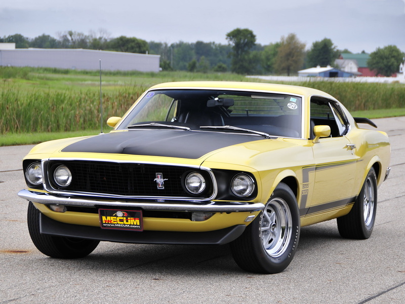 classic, 1080P, mustang, boss, ford, 302, 1969, muscle