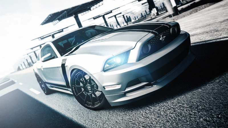 Ford, boss, Mustang, Supercar, 2K