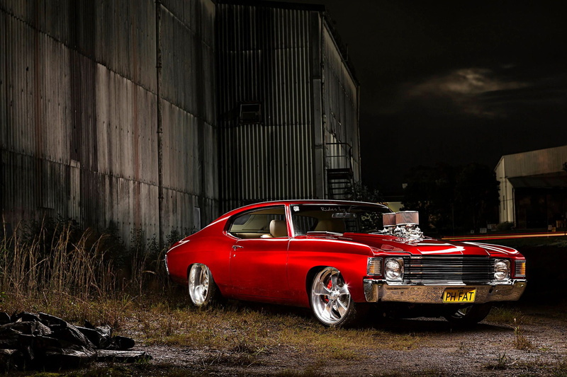 auto, chevrolet, rod, muscle, classic, 1972, automobile, vehicle, 1080P, streetrod, car, custom, chevelle, hot, hotrod