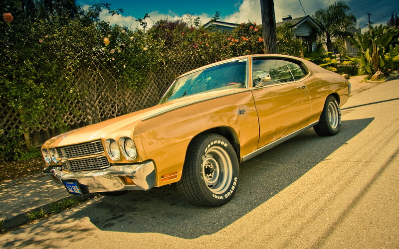 chevrolet, Chevrolet Chevelle, car, 2K, chevelle, muscle, brown