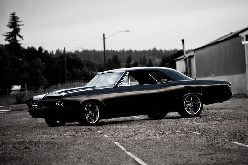 nature, car, tree, rod, day, plant, road, muscle, Chevrolet, street, outdoors, Custom, vintage car, mode of transportation, classic, 1080P, stationary