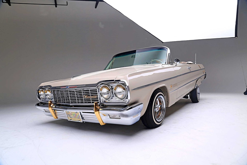 impala, vehicle, automobile, 1080P, 1964, chevrolet, lowrider, custom, car, auto