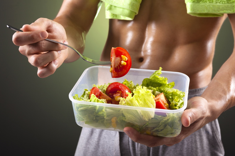 perspiration, fork, healthy food, abs, 5K, vegetables