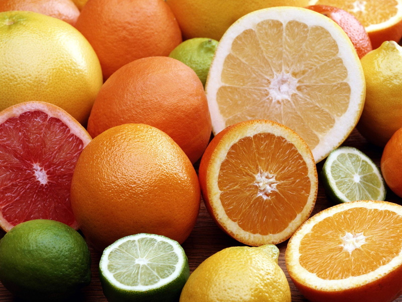 limes, 720P, grapes, orange (fruit), food, fruit, lime, yellow, lemons
