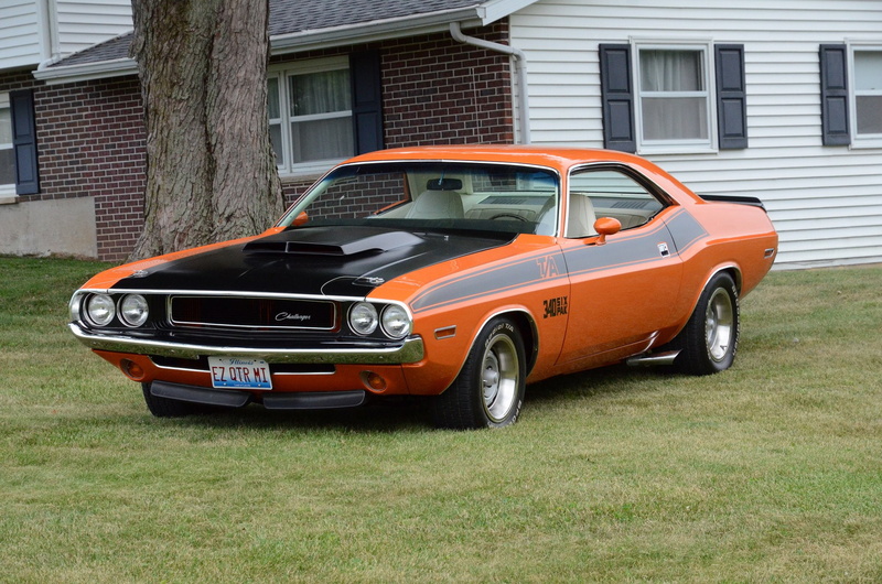 muscle, 1970, classic, dodge, cars, challenger, 1080P