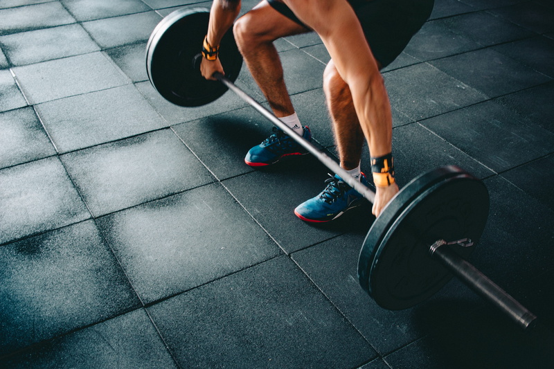 weightlifting, person, body part, metal, wear, man, sports training, footwear, exercise equipment, strength, real people, heavy, healthy lifestyle, tiled floor
