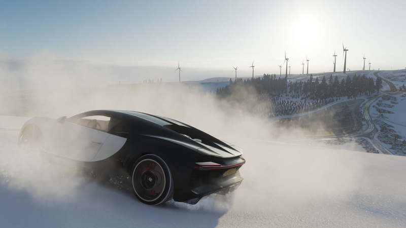 Forza, Forza Horizon 4, Buggati, Bugatti Chiron, 1080P