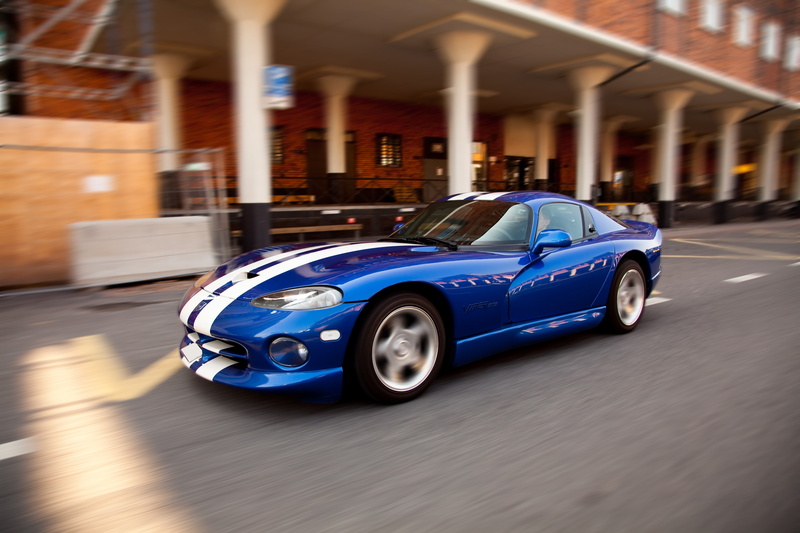 transportation, Dodge Viper SRT10, mode of transportation, street, land vehicle, road, Dodge, vintage car, blurred motion, 5K, motion, speed, retro styled