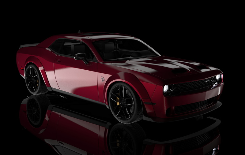 Dodge Challenger Hellcat American Cars Dodge Challenger Hellcat Widebody 8k 3d Graphics Car