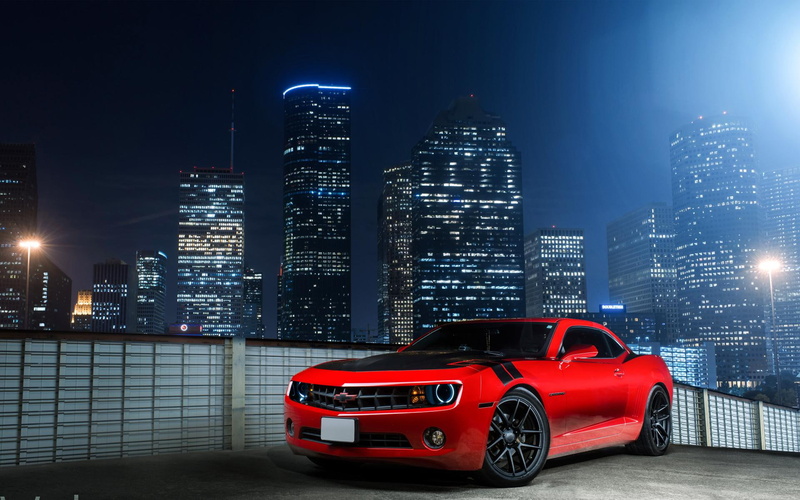 chevrolet, 1080P, camaro, red, cars, velgen, ford, mustang, wheels