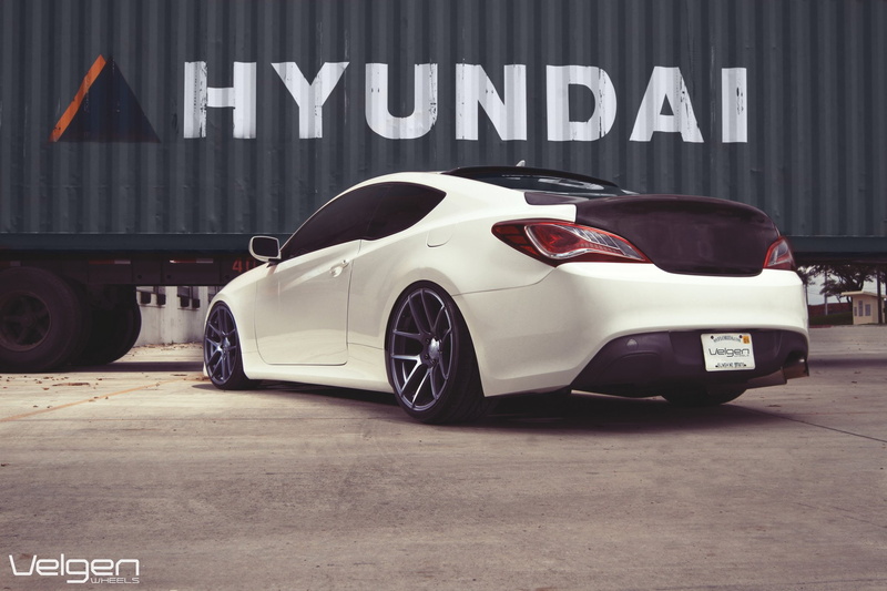 coupe, tuning, velgen, genesis, hyundai, cars, wheels, 1080P