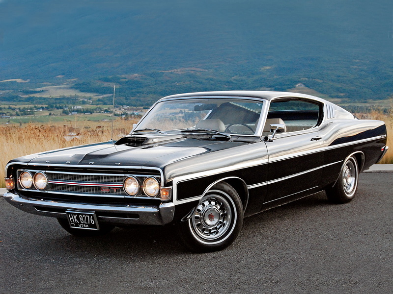 ford, fairlane, 1969, sportsroof, torino, classic, 720P, muscle