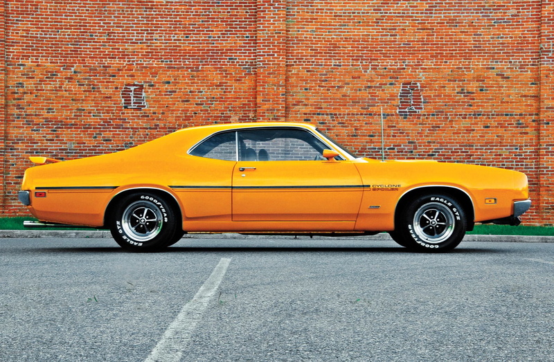 spoiler, mercury, cyclone, muscle, 1970, classic, 1080P